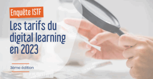 les tarifs du digital learning 2023 enquete barometre istf