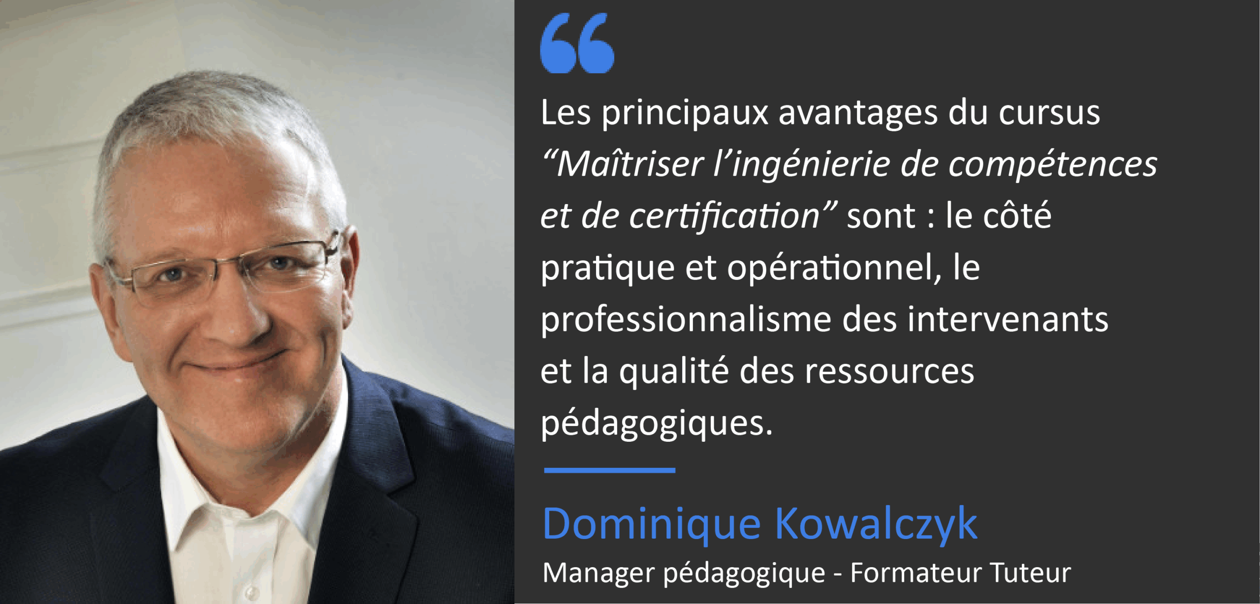 interview Dominique KOWALCZYK ISTF